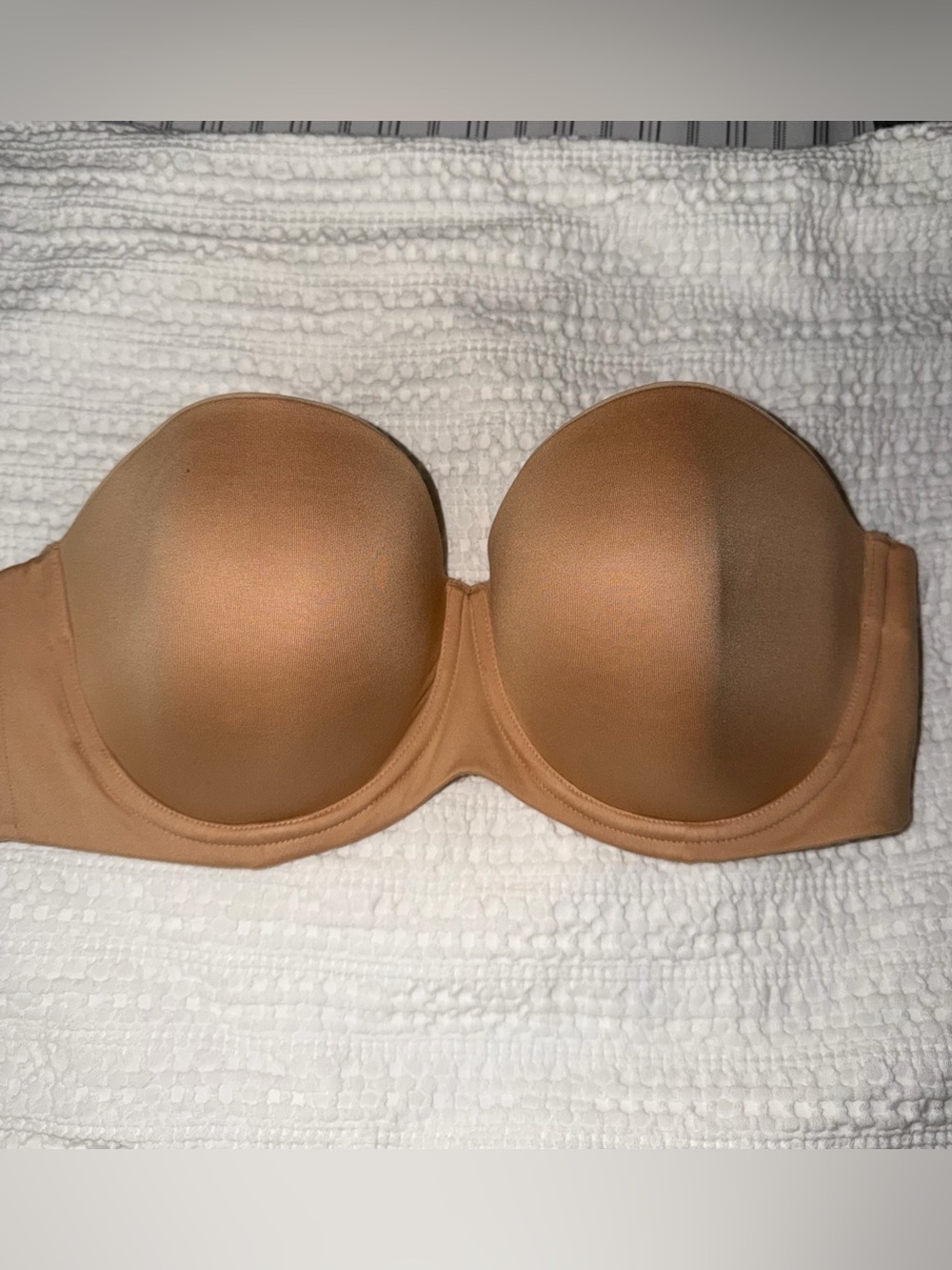 Calvin Klein Beige Strapless Bra